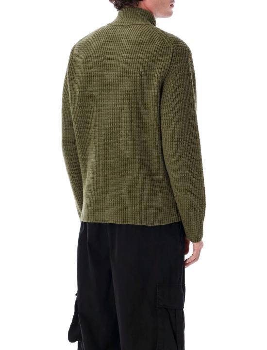 CP Company Capers Wool Zip-Up Knit Sweater for Men