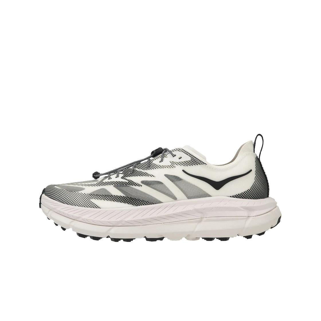 HOKA Mafate Speed 4 Light White Black Low-Top Sneakers Unisex 1168971WBLC