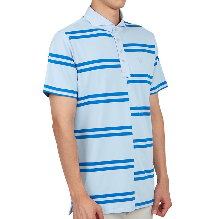G/FORE Men’s Golf Polo Short Sleeve T-Shirt Sky Blue