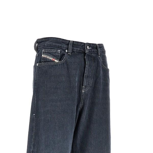 DIESEL Black Cropped Trousers Pants for Women
