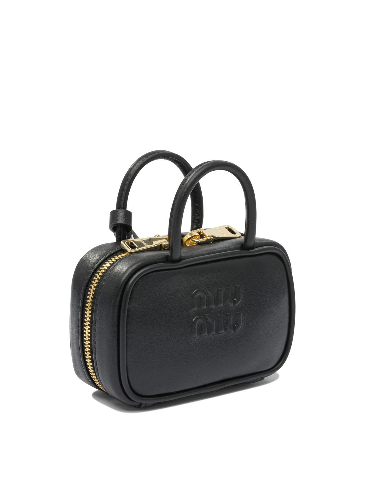 Miu Miu Leather Tote Bag Keyring