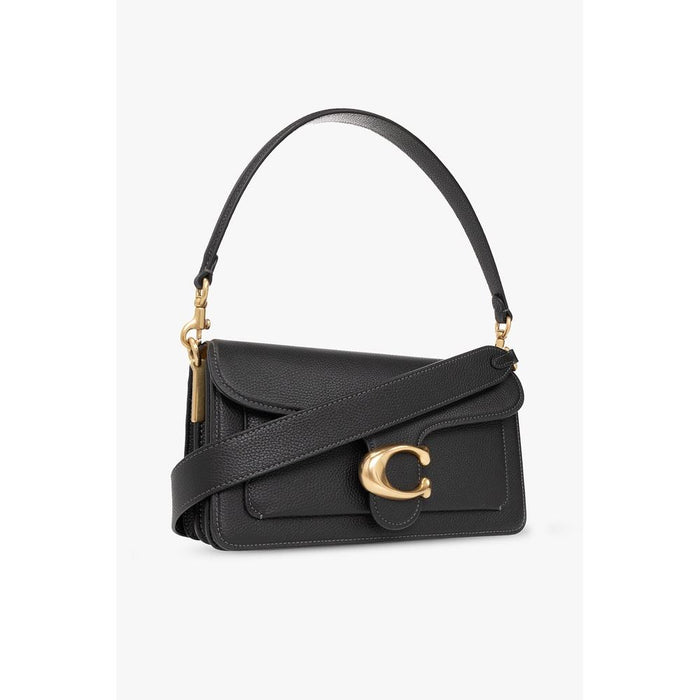 Coach Tabby Shoulder Bag Black Leather