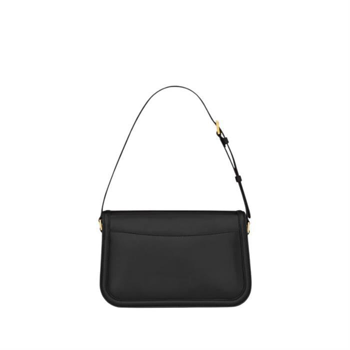 Saint Laurent Solferino Medium Shoulder Bag Black Box Leather 832330 0SX0W 1000