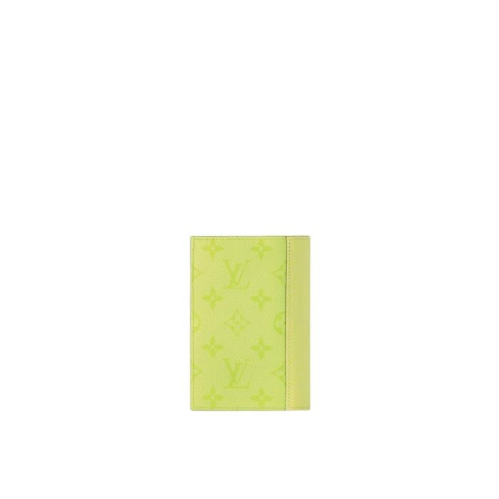 Louis Vuitton Monogram Leather Passport Cover Wallet M14115