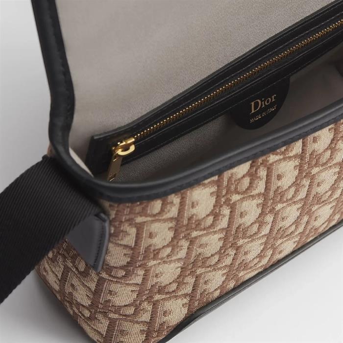 DIOR Jet Flap Strap Mini Crossbody Bag