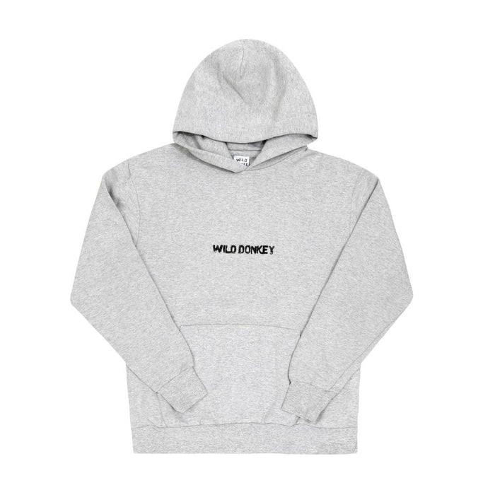 Wild Donkey Heather Gray Colorado Graphic Unisex Hoodie