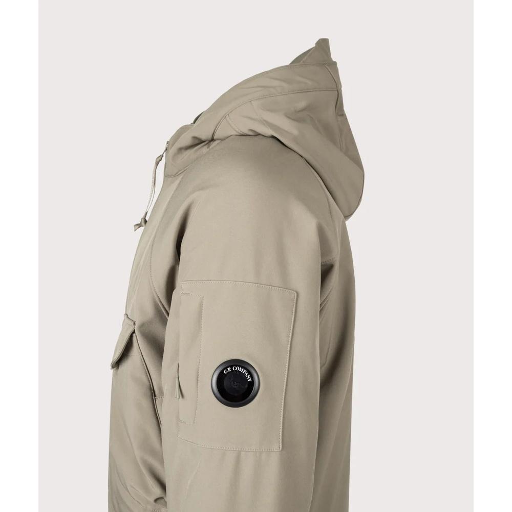 CP Company Lens Patch Hooded Jacket Men Green
