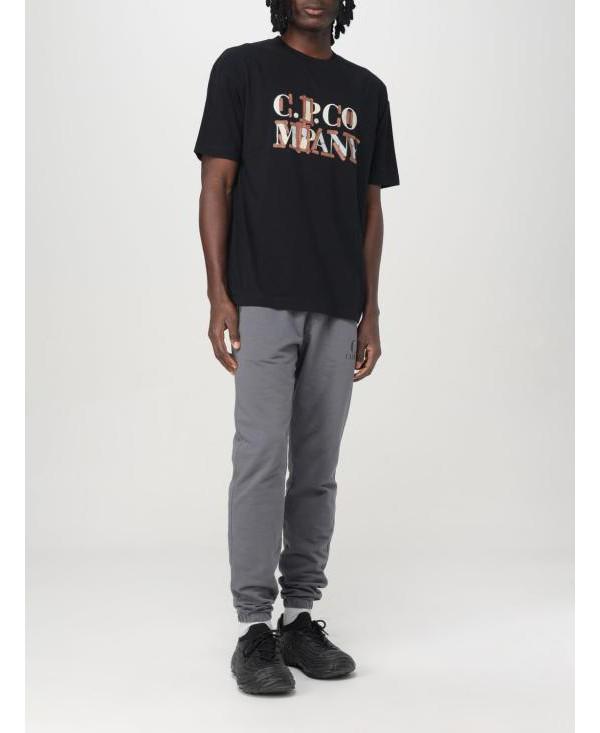 CP Company Blur Logo Jersey T-Shirt Black Men