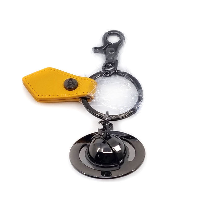 Vivienne Westwood 3D Orb Mirror Keyring Black 82030077OM0009 E401LA