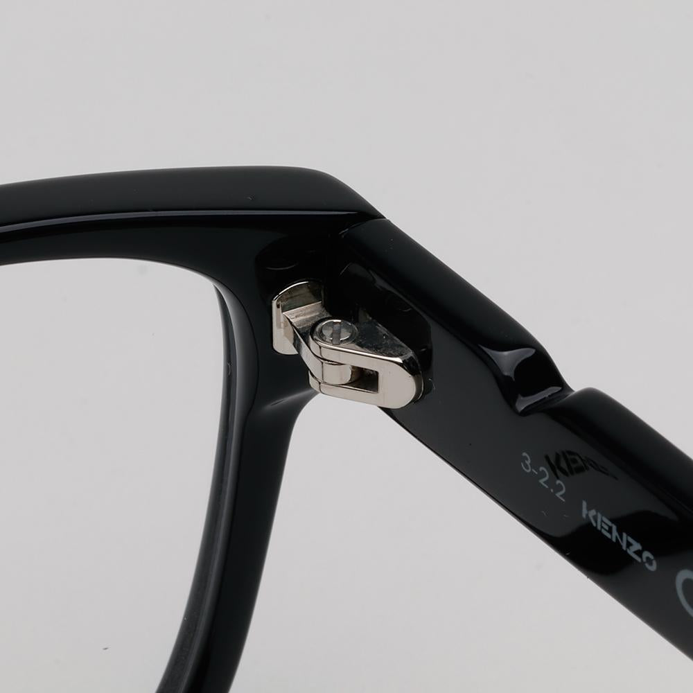 KENZO Unisex Acetate Full-Rim Eyeglasses Frame Black KZ50157I 001