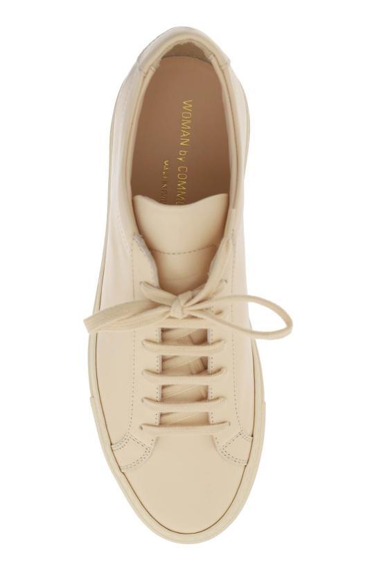 Common Projects White Leather Low-Top Sneakers Women 37011996 DOM