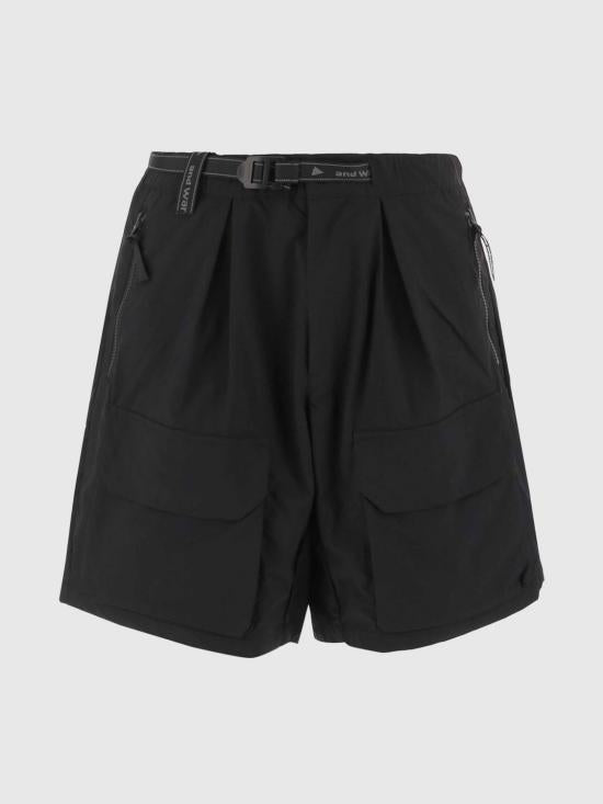 and wander Black Lightweight Hiking Shorts for Women