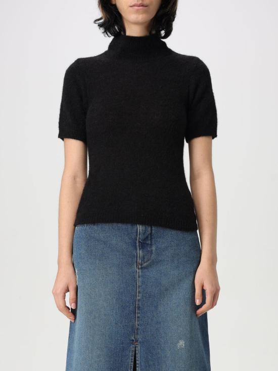 A.P.C. Wool Turtleneck Sweater for Women WPABEF23343LZZ BLACK DOM