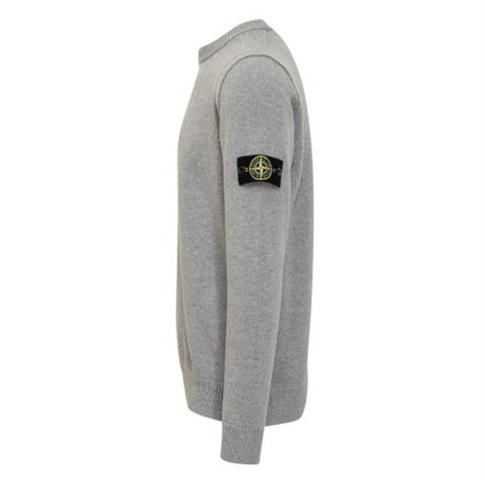 STONE ISLAND Wool Sweatshirt T-Shirt Crewneck Pullover for Men