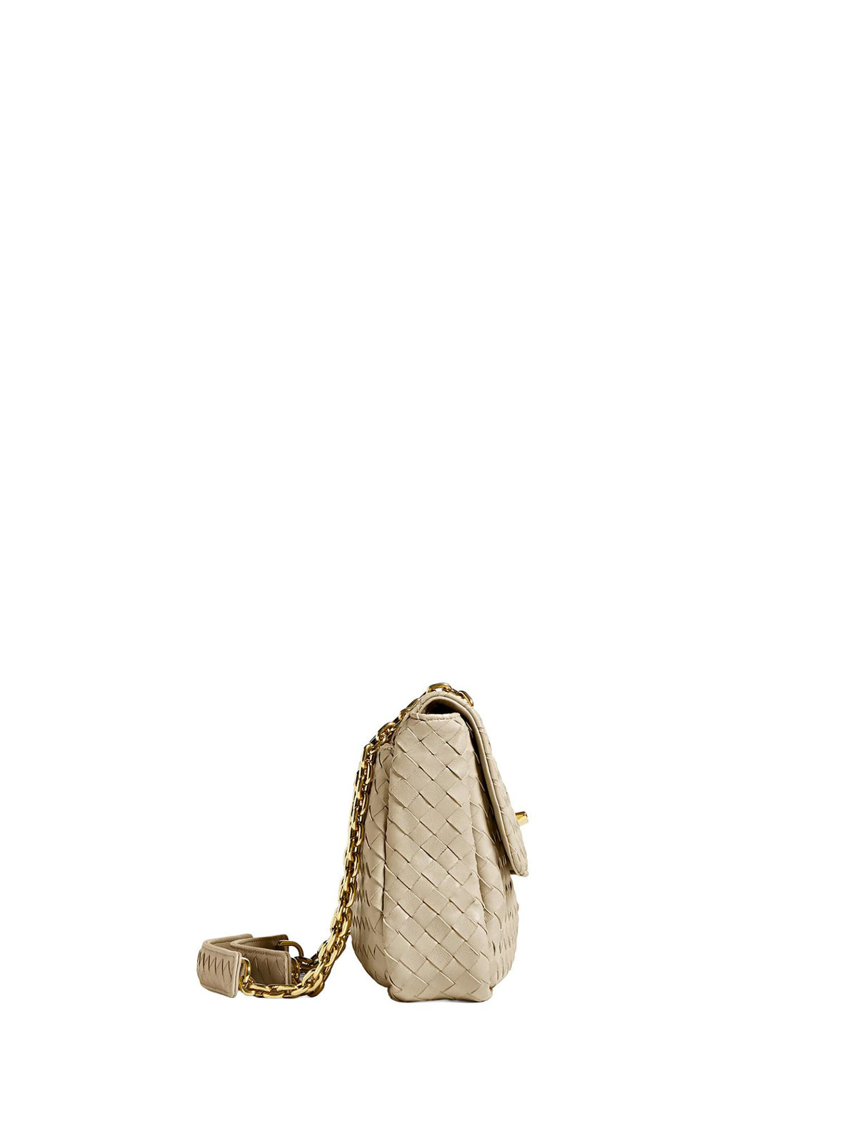 Bottega Veneta Leather Shoulder Bag Black