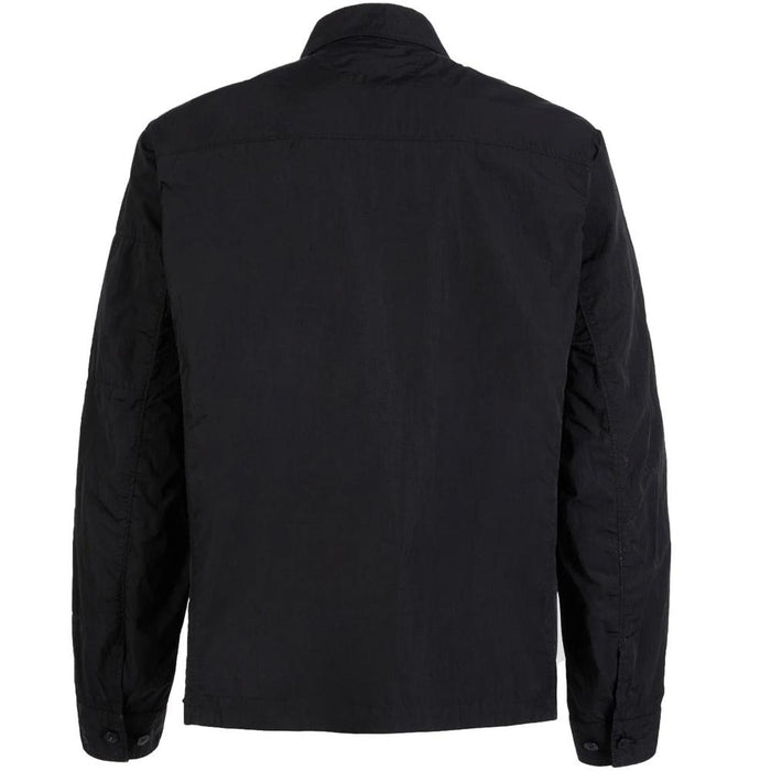 CP Company Lens Badge Shirt Jacket Black Men’s Jacket