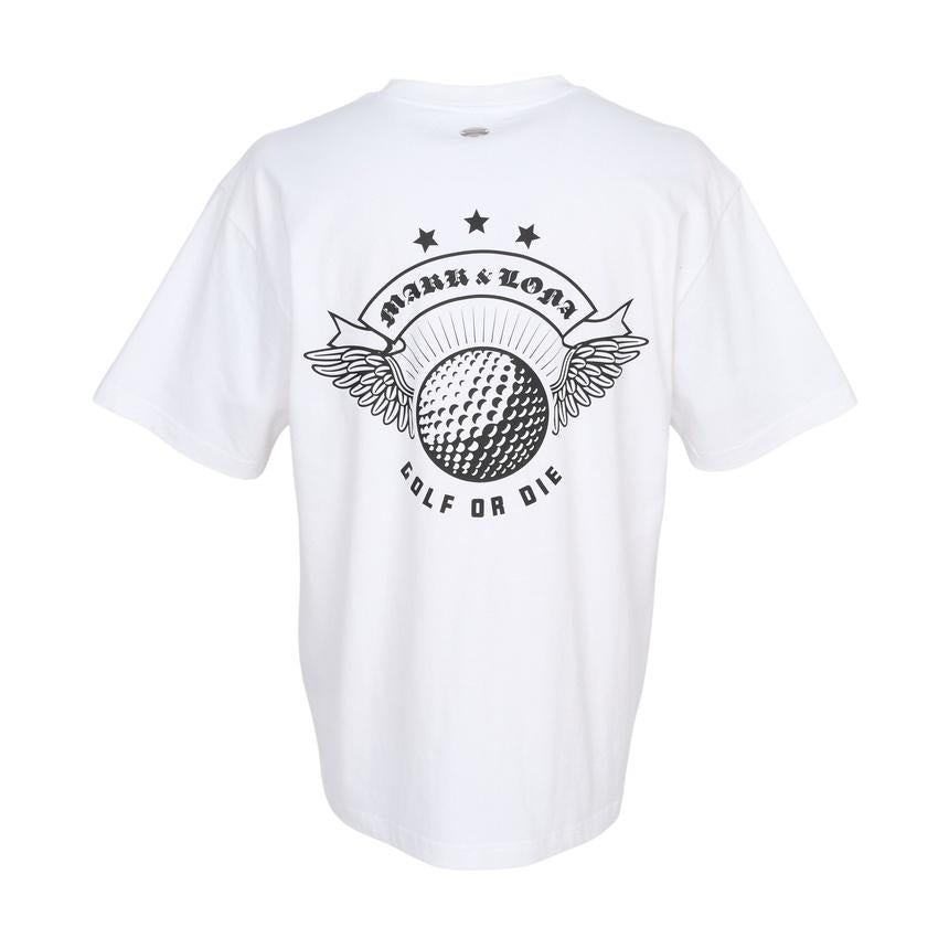 MARK&LONA Men’s Golf Short Sleeve T-Shirt White