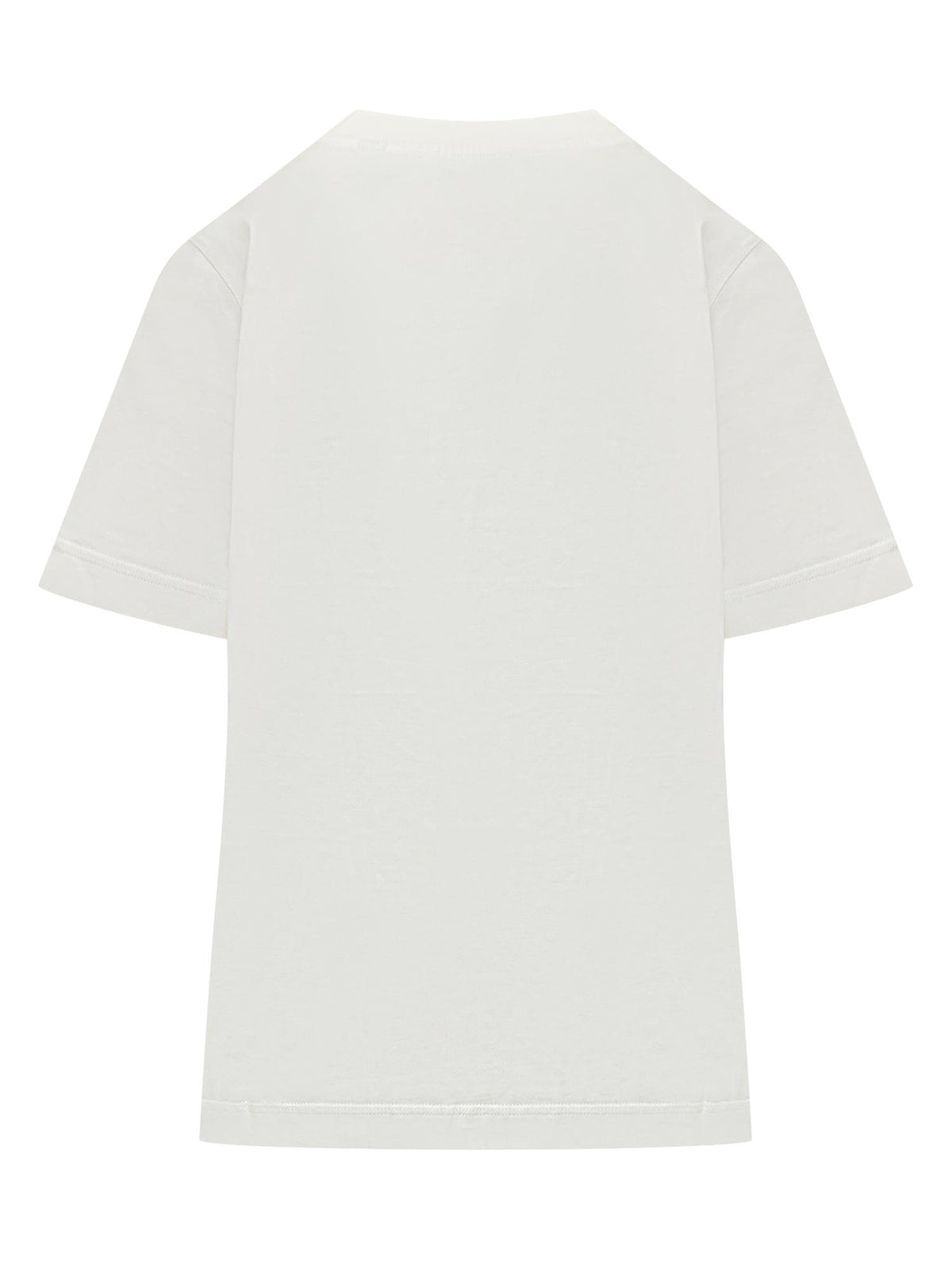 BURBERRY Black Cotton Short Sleeve T-Shirt