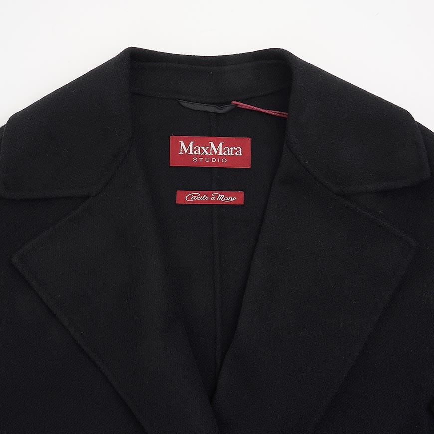 Max Mara Women’s Wool Coat, Black