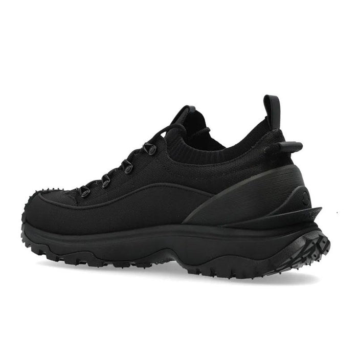 Moncler Trailgrip Lite 3 Suede Trainers Black Low-Top Sneakers