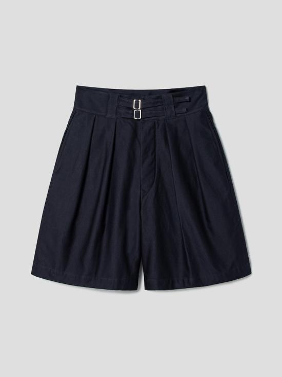 KAPTAIN SUNSHINE Navy Short Pants KS24 SPT21 NAVY DOM