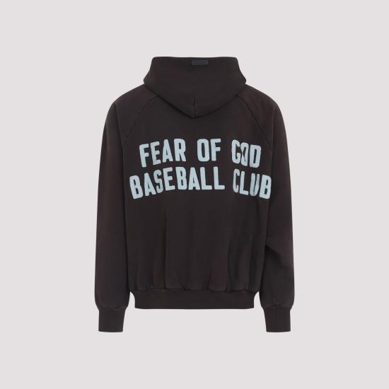 Fear of God Women’s Hooded T-Shirt FG9M12 9945BHF 204 DARK BROWN DOM