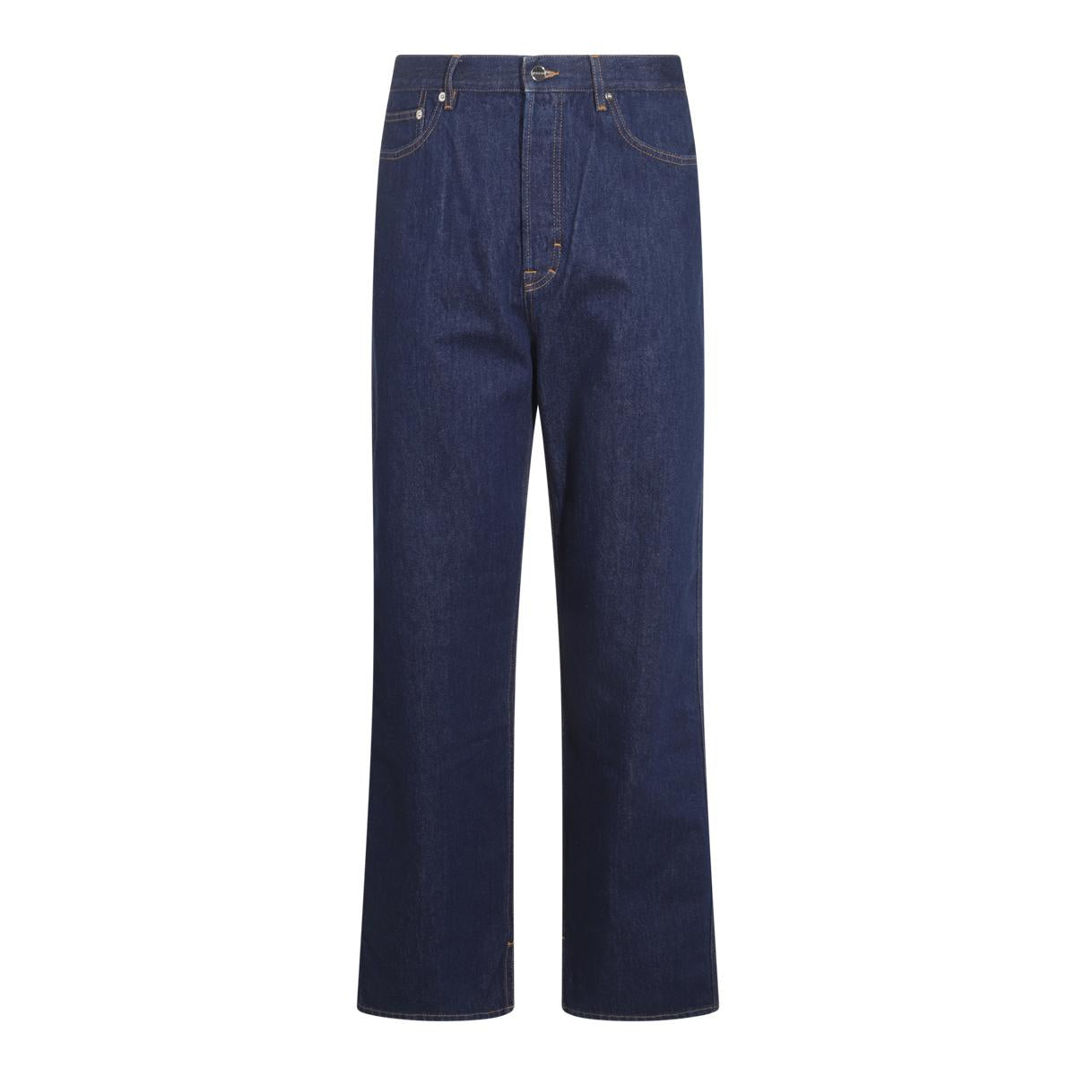 GUCCI Blue Denim Jeans Men Pants