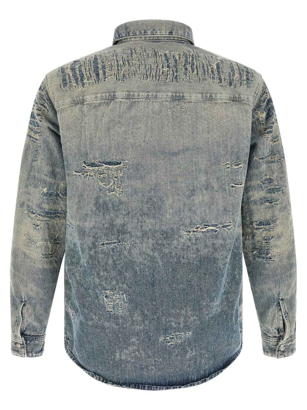 DIESEL Long Sleeve Button-Up Shirt for Men