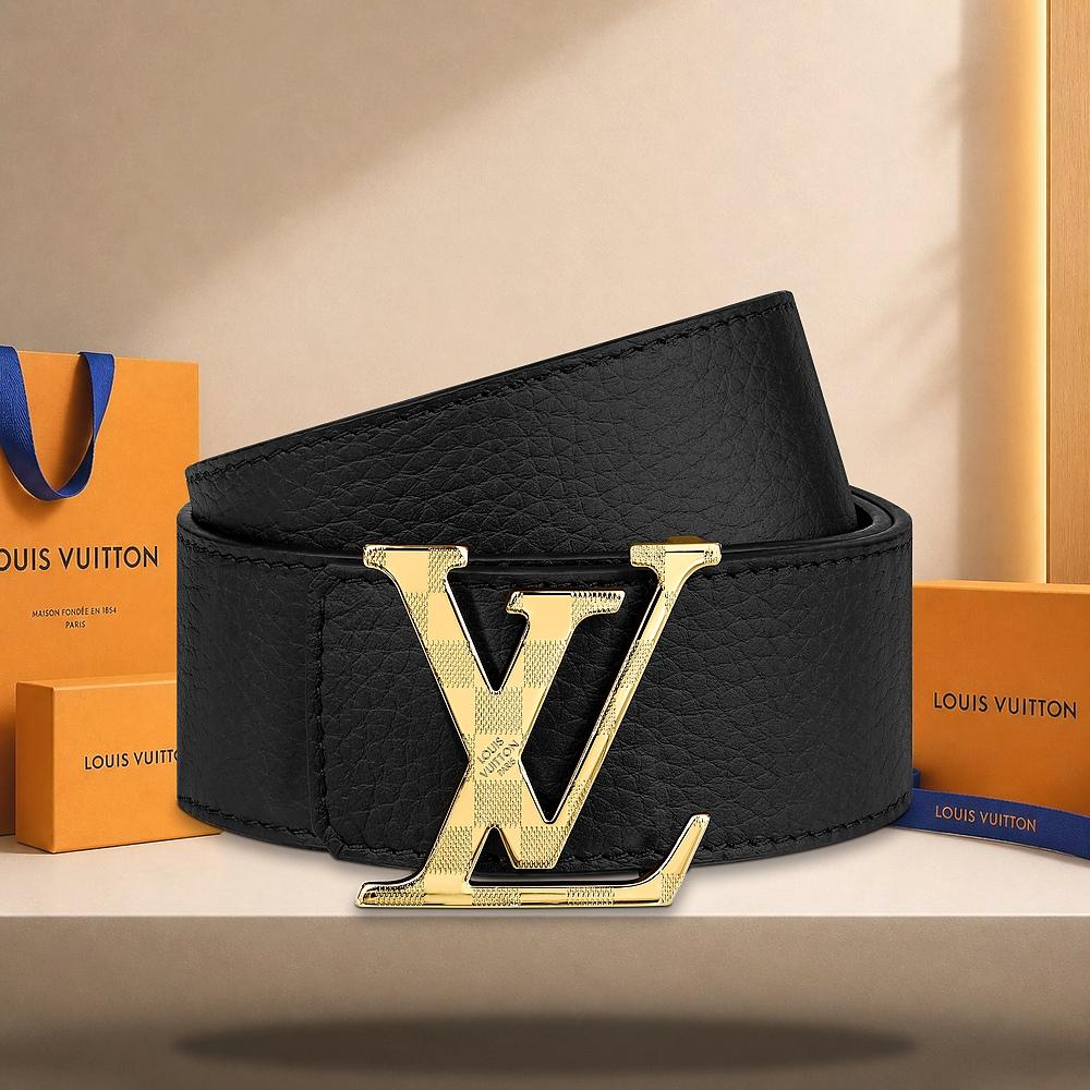 Louis Vuitton Damier LV 40mm Reversible Belt 4cm Width M0333