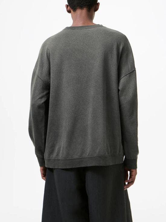 OUR LEGACY Washed Black SLACK Sweatshirt