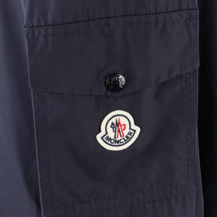 Moncler Sassiere Hooded Down Jacket Navy Men’s