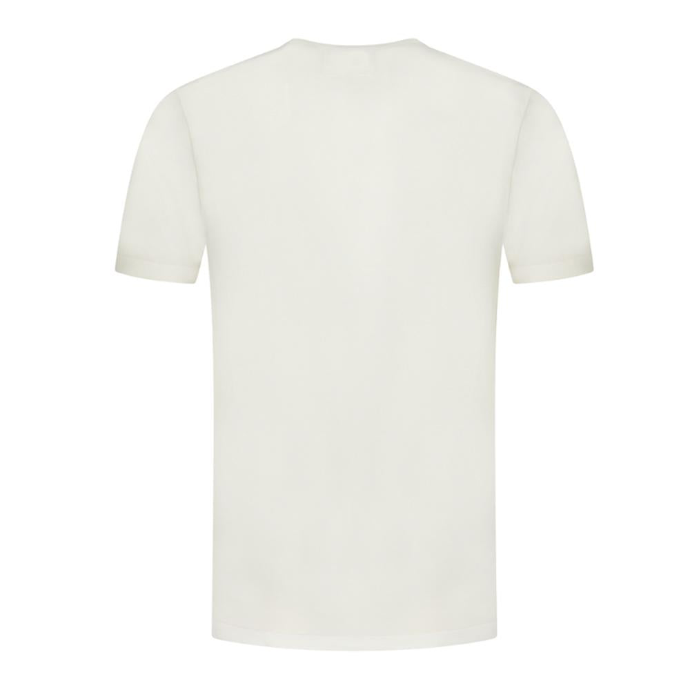 CP Company Square Logo T-Shirt White Men's Top