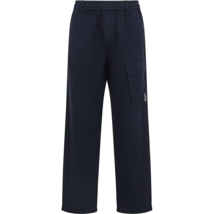 CP Company Navy Lens Badge Cargo Pants Unisex