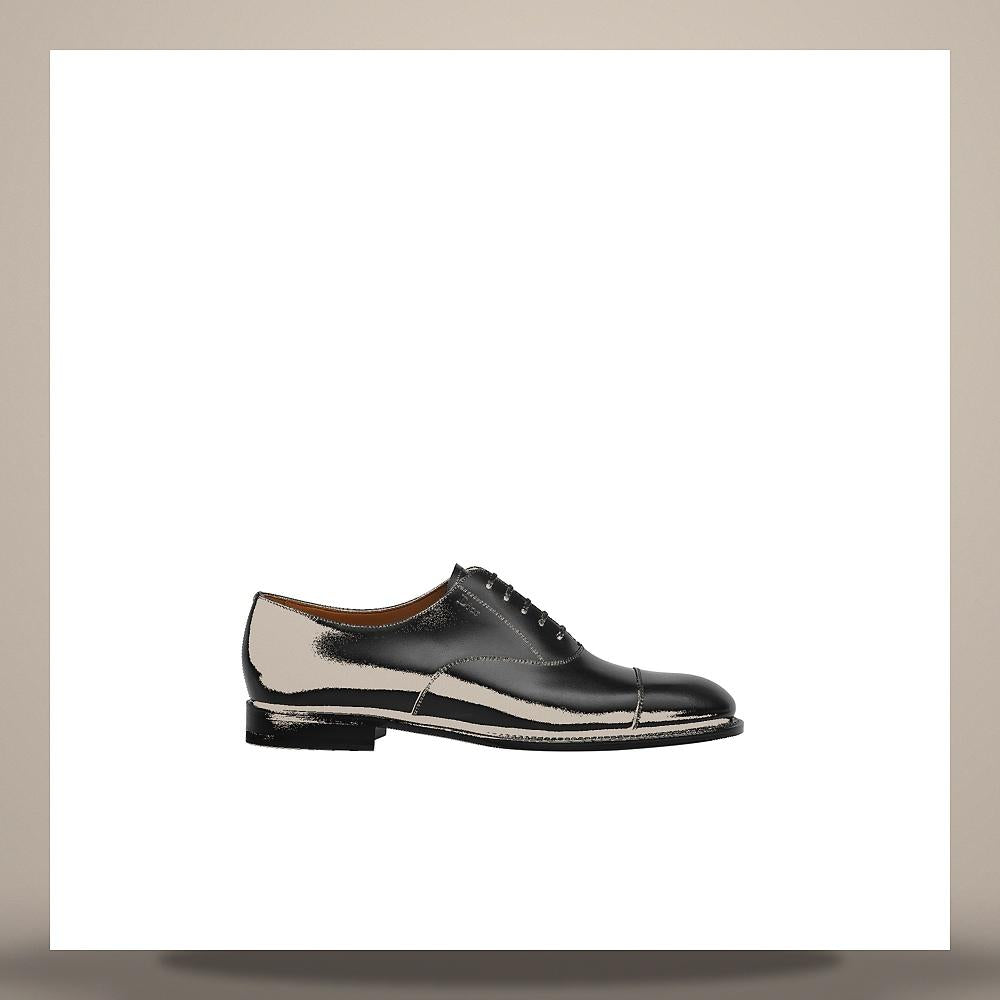 DIOR Black Smooth Calfskin Diorer Oxford Shoes 3DE450ACB H900