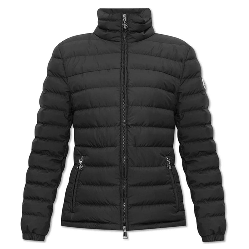 Moncler Logo Patch Black Down Puffer Jacket