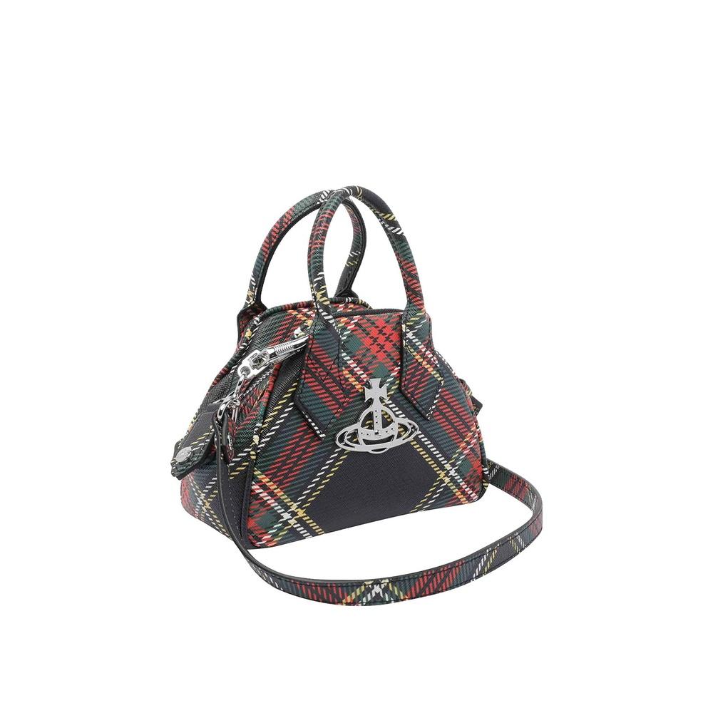 Vivienne Westwood Yasmin Mini Crossbody Bag Black Leather