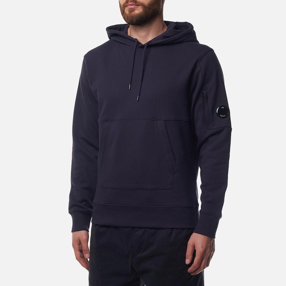 CP Company Lens Patch Men’s Hoodie Sweatshirt Black