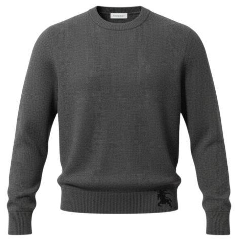 BURBERRY Men’s Cashmere Crewneck Knit Sweater