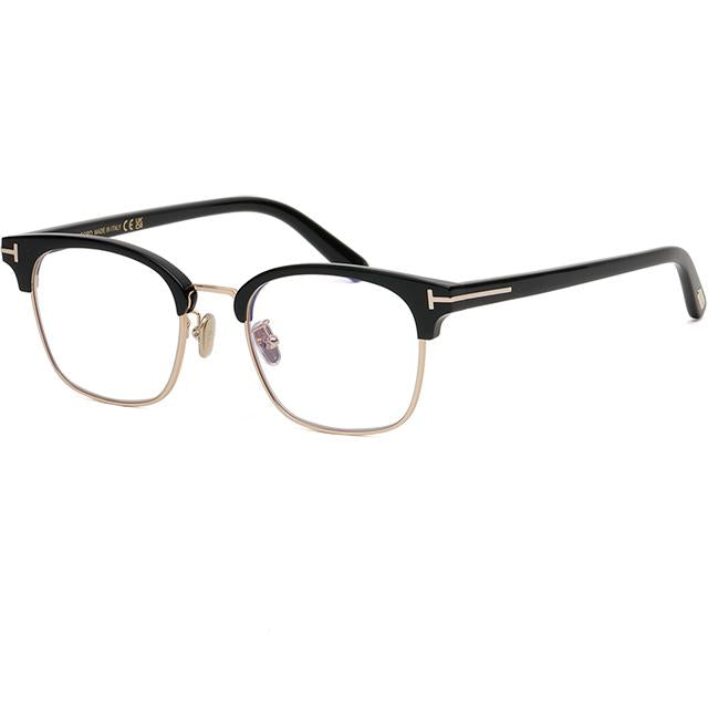 TOM FORD Blue Light Blocking Semi-Rim Browline Eyeglasses Unisex TF6001KB 001