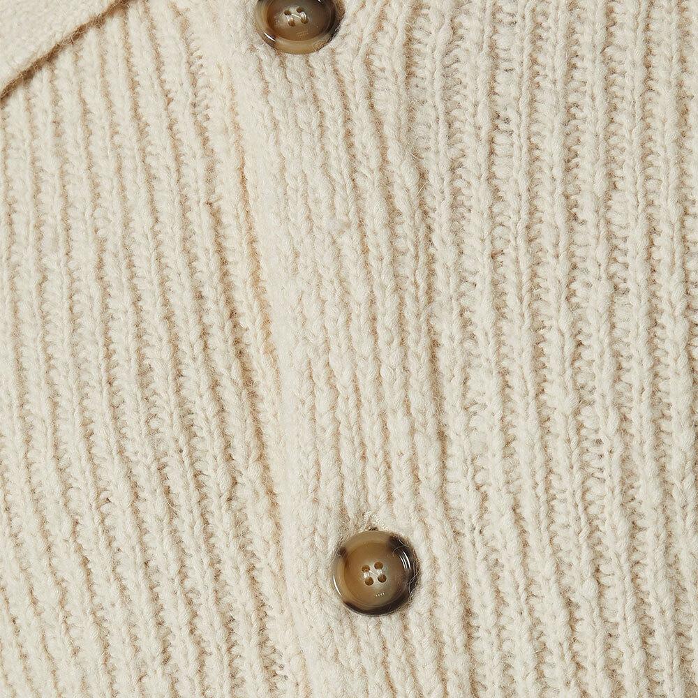 AMI Wool Alpaca Knit Cardigan for Men HKC354 KN0112 185