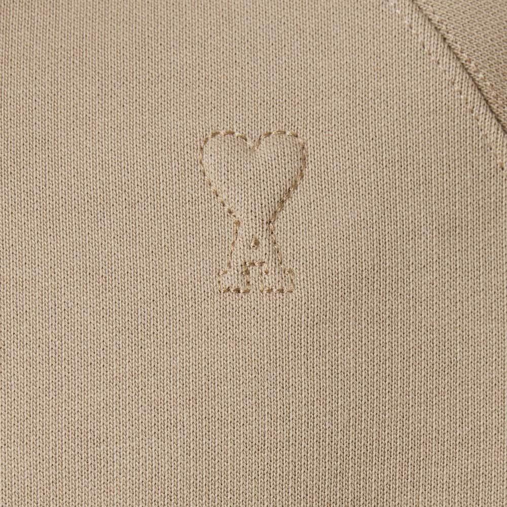 AMI Embossed De Coeur Half-Zip Men’s Sweatshirt