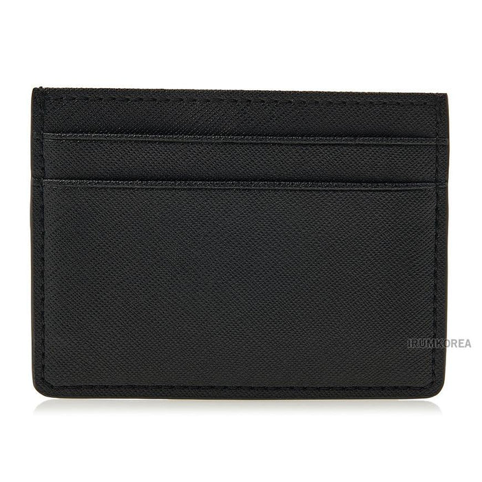 HUGO BOSS Men’s Logo Detail Leather Card Holder 50536751 001