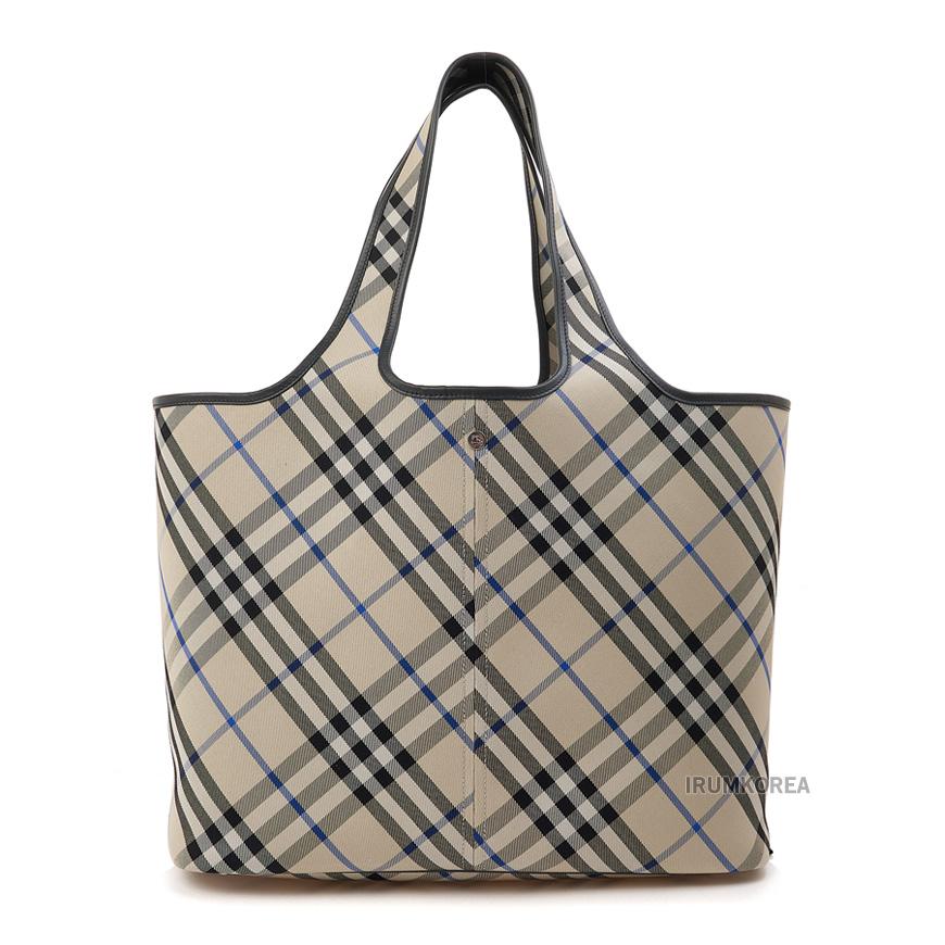 BURBERRY Women’s Medium Check Tote Bag 8105768 LL MD EW TOTE CJ1 B9629