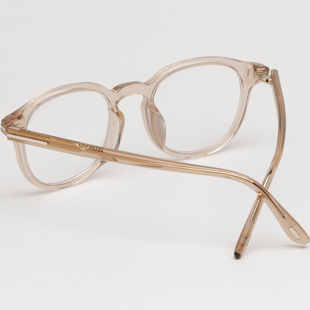 TOM FORD Blue Light Blocking Clear Acetate Optical Glasses Asian Fi TF5795KB 045