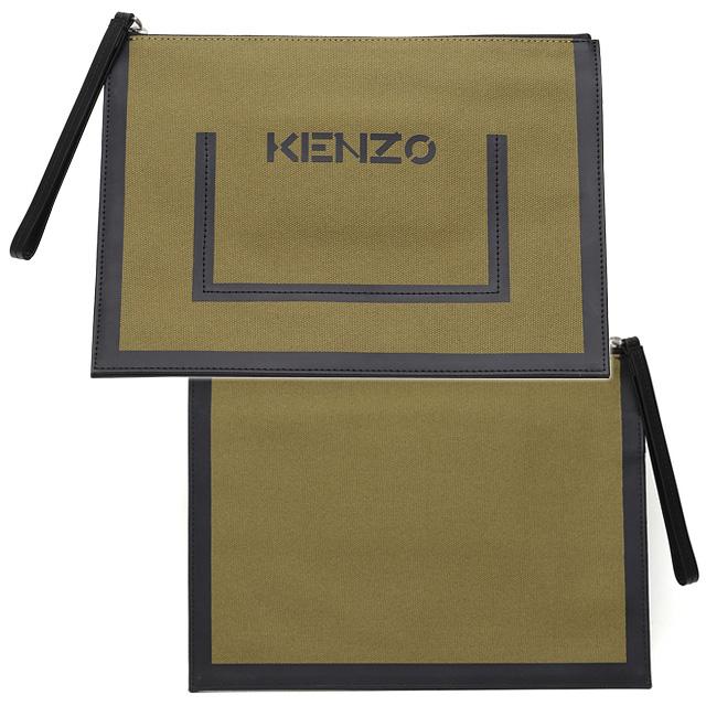 KENZO Logo Print Mini Clutch Bag Unisex 5PM502 F02
