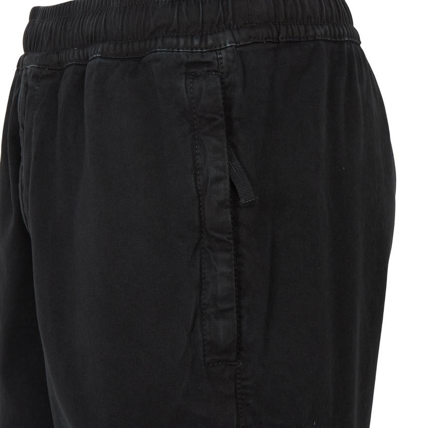 STONE ISLAND Men’s Cargo Jogger Pants Black Cotton Classic Pants
