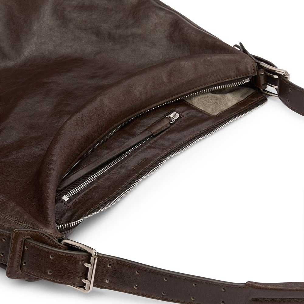 Lemaire Belted Hobo Shoulder Bag Mink Color BG0189 LL0108 102
