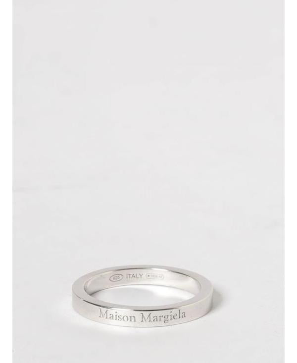 Maison Margiela Logo Ring 3mm Stainless Steel Men's Jewelry