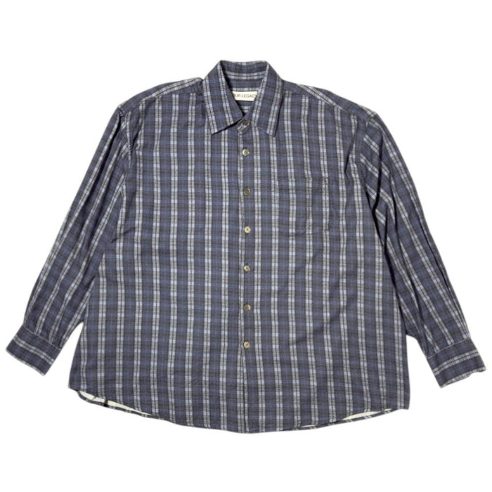 OUR LEGACY Check Burrowed Overshirt Men’s Long Sleeve Shirt