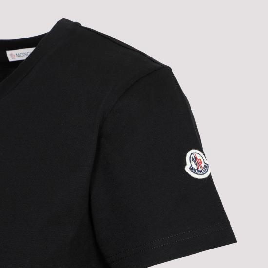 Moncler Black Short Sleeve T-Shirt 8C73200 V8058 999